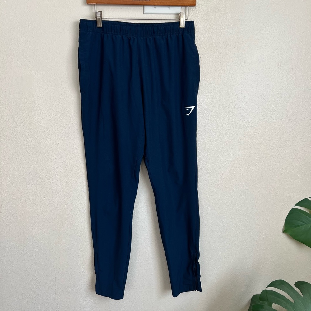 Gymshark Navy Blue Performance Track Pants